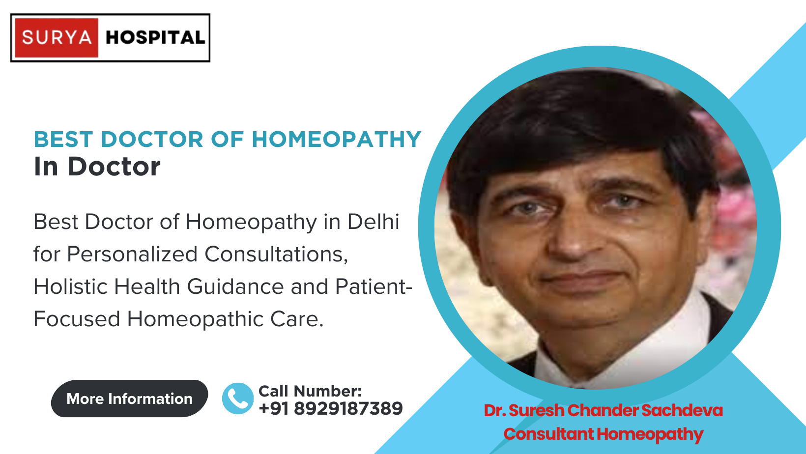 Best Doctor of Homeopathy in Delhi for Holistic Care